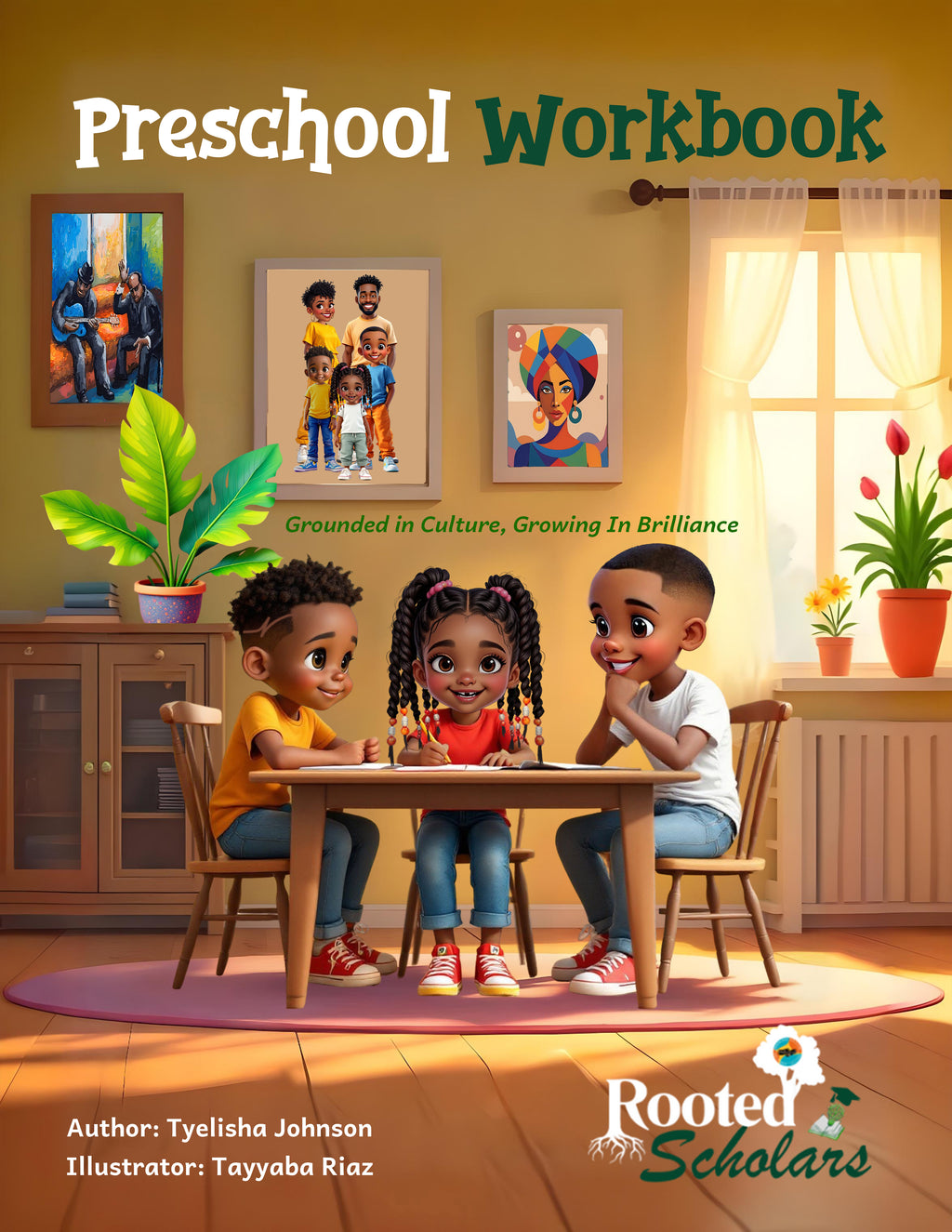 Spiral Bound Rooted Scholars: Preschool Workbook